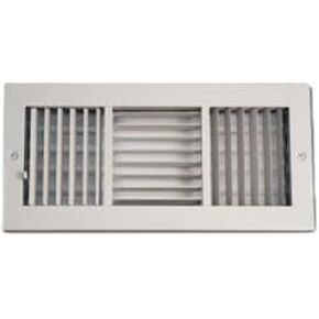 Shoemaker 945-16X10 16"x10" 4-Way Adjustable Diffuser - White in Kuwait
