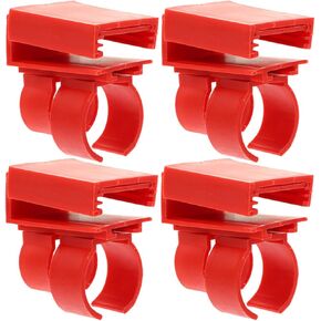 4 Pcs Aquarium Light Bracket with Suction Cup Clips for LED Submersible Lights Easy Installation Abs Material Sturdy Design for Secure Fixing in Kuwait