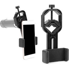 Plastic Phone Mount for Binoculars and Telescopes, 5-9cm Adjustable in Kuwait