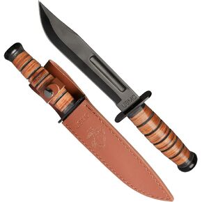 MEDALS OF AMERICA USMC Combat Fighter Knife, 7" Fixed Blade in Kuwait