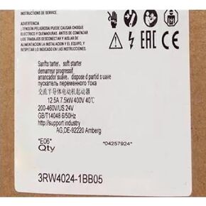 SMOCONE 1 Pcs 3RW4024-1BB05 New in Box 3RW40241BB05 Expediated in Kuwait