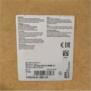 SMOCONE 3RW4447-6BC44 New and Sealed in Box 3RW44476BC44 1-Year Warranty in Kuwait