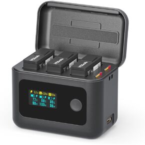 Charging Box for DJI OSMO 360/Action6/5Pro/Action4/3 Charger Hub Charger Power USB-C Battery Accessories in Kuwait