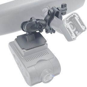 Rearview Mirror Mount Bracket for Dash Cam, Adjustable Clamp Holder with Adhesive Base Plate in Kuwait