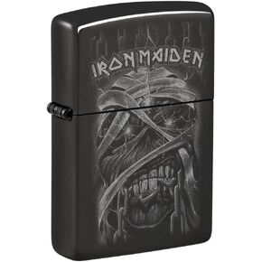 Zippo Iron Maiden Mummy Design High Polish Black Pocket Lighter - Made in USA in Kuwait