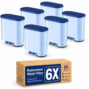 4-Pack Coffee Filter Compatible with Philips AquaClean CA6903/10, Replacement Water Filter for LatteGo 5500, 5400, 4400, 4300, 3300, 3200 Series Fully Automatic Espresso Machines in Saudi Arabia