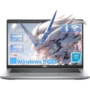 Dell Latitude 5420 Notebook PC 14in FHD 1920 x 1080, Core i7-1165G7 Renewed in Saudi Arabia
