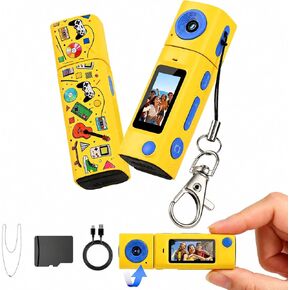 Mini Keychain Digital Camera, Y2K Retro Pocket Digicam in Saudi Arabia