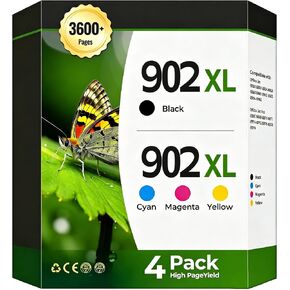 902 902XL Ink Cartridges Compatible for Officejet Pro 6978 Ink Replacement for HP 902 XL HP902 Combo Pack with Office Jet Pro 6978 6968 6963 6964 6962 6950 6954 6951 6960 6975 6956 6961 Printer in Saudi Arabia