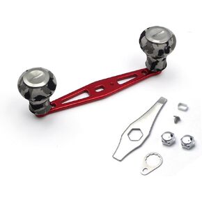Mr.Z 4" Straight Aluminum Baitcasting Fishing Reel Handle Power Handle Compatible for Abu Garcia Shimano Daiwa Baitcaster in Kuwait