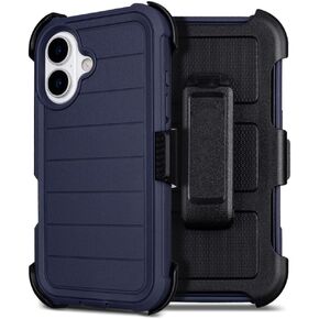 for Defender Phone Case iPhone 17 Case with Clip Holster Kickstand Black in Kuwait