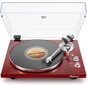 Belt Drive Turntable for Vinyl Record Player and Bluetooth Output in Saudi Arabia