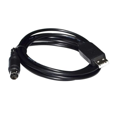 Industrial USB to MINI DIN 4 PIN MD4 Adapter RS232 Serial Communication Cable for PC(1.8m,DB9-MINI DIN) in Kuwait