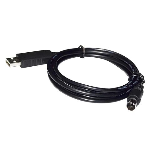 Industrial USB to MINI DIN 4 PIN MD4 Adapter RS232 Serial Communication Cable for PC(1.8m,DB9-MINI DIN) in Kuwait