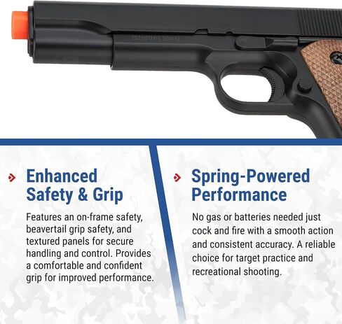 Evike Airsoft 1911 Full Size High Power Spring Pistol in Kuwait
