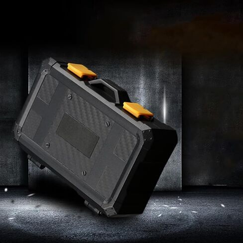 Toddmomy Camera Battery and Memory Card Storage Case for Photographers, Portable Waterproof Shockproof Holder Box, Compatible with Canon Battery and Standard Memory Cards in Kuwait