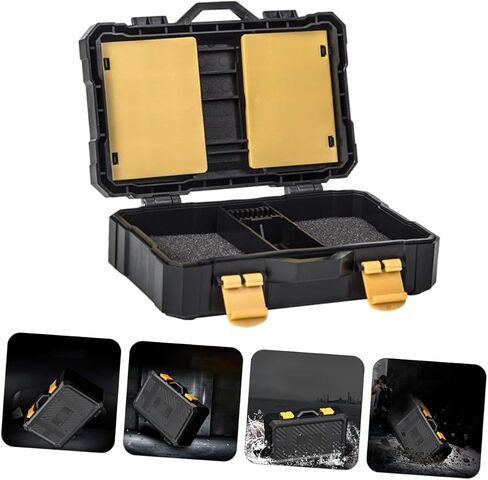 Toddmomy Camera Battery and Memory Card Storage Case for Photographers, Portable Waterproof Shockproof Holder Box, Compatible with Canon Battery and Standard Memory Cards in Kuwait