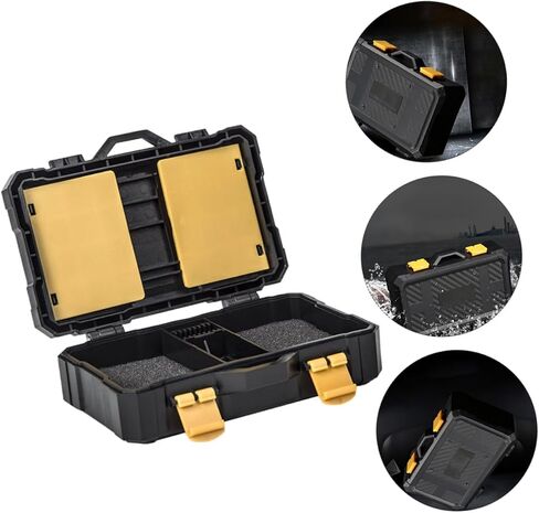 Toddmomy Camera Battery and Memory Card Storage Case for Photographers, Portable Waterproof Shockproof Holder Box, Compatible with Canon Battery and Standard Memory Cards in Kuwait