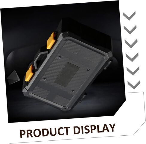 Toddmomy Camera Battery and Memory Card Storage Case for Photographers, Portable Waterproof Shockproof Holder Box, Compatible with Canon Battery and Standard Memory Cards in Kuwait