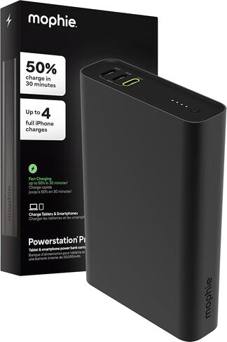 Mophie Powerstation Fast 20,000mAh Power Bank | Faster Charging | 45W, Multi-Device in Kuwait