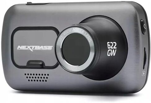 Nextbase 622GW Dash Cam Full 4K/30fps UHD Recording in Car DVR Camera- 140° Front- Wi-Fi, GPS, Bluetooth- Super Slow Motion @ 120fps- Image Stabilisation- what3words- Night Vision- Alexa Built-in in Kuwait