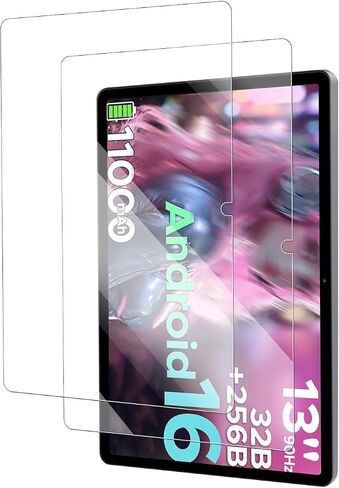 Screen Protector for DOOGEE U13 13 inch Android 16 Tablet, HD Tempered Glass 9H Anti-scratch Film, Touch Sensitive [2-Pack] in Kuwait