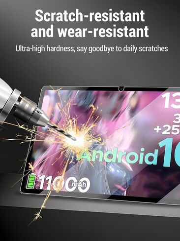 Screen Protector for DOOGEE U13 13 inch Android 16 Tablet, HD Tempered Glass 9H Anti-scratch Film, Touch Sensitive [2-Pack] in Kuwait