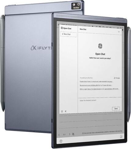 AINOTE Air 2, 8.2-inch AI Note-Taking Tablet Writing Paper Tablets, Digital Notebook with Pen, Voice-to-Text Transcription, Multi-Languages Meeting Minutes Schedule in Kuwait