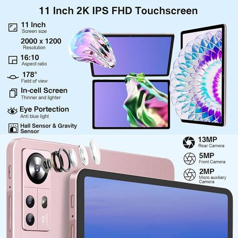 11 inch Tablet 16GB+256GB+1TB Expand, Android Tablets PC with Octa-Core CPU in Kuwait