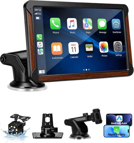7" Carplay Screen for Car with Wireless Apple Carplay & Android Auto in Kuwait