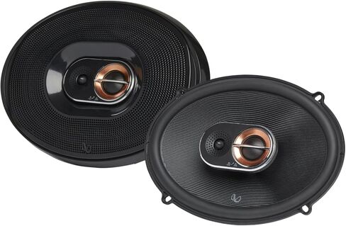 Infinity Kappa 63XF & 693M Car Speaker Bundle - 6.5-Inch 2-Way and 6x9 3-Way Glass Fiber Cone Speakers, Silk Dome Tweeters, 4-Pack in Kuwait