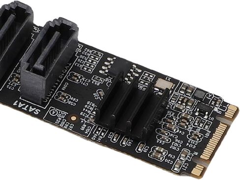 Fabater M.2 M Key Adapter Card Fast Performance for Serial ATA Expansion with Indicator Light for PC Users 1 Unit in Kuwait