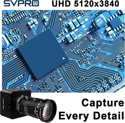 SVPRO 20MP USB 3.0 Camera, 5K Manual Focus UVC Webcam with 5-50mm Zoom Lens in Kuwait