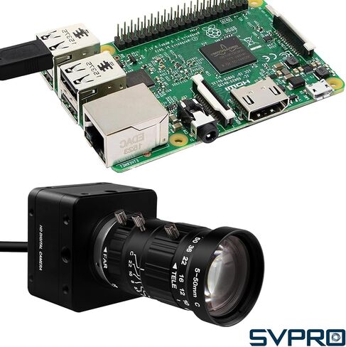 SVPRO 20MP USB 3.0 Camera, 5K Manual Focus UVC Webcam with 5-50mm Zoom Lens in Kuwait