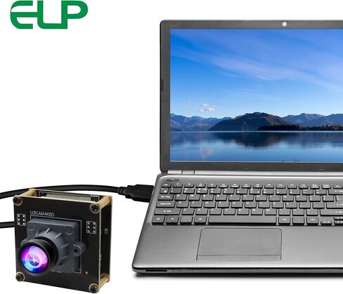 ELP High Speed 4K 60FPS USB Camera Module for Computer, Mini UVC 2160P USB3.0/2.0 Lightburn Cameras for Windows, Linux, Mac, Pi, Wide Angle 90°(H) IMX678 Webcam Board for PC Laptop Jetson Nano in Saudi Arabia
