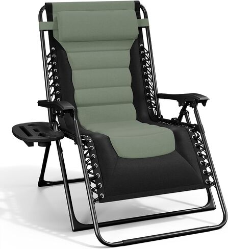 Nestl Padded Oversized Zero Gravity Chair, XL Folding Outdoor Lounge Chair in Saudi Arabia