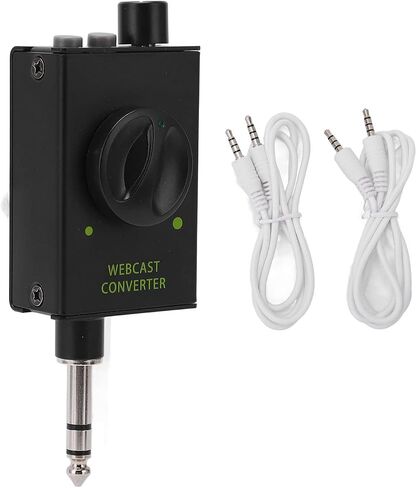 External Sound Adapter, High Performance Stereo Sound Card Converter for Mixer, Live Recording, Computer Games in Kuwait