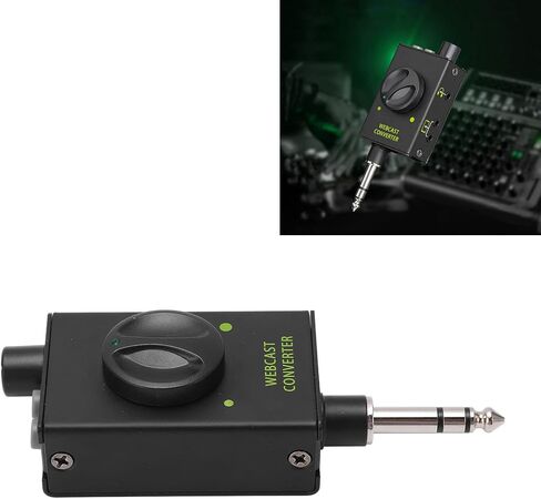 External Sound Adapter, High Performance Stereo Sound Card Converter for Mixer, Live Recording, Computer Games in Kuwait