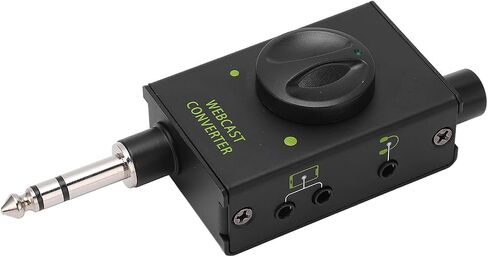 External Sound Adapter, High Performance Stereo Sound Card Converter for Mixer, Live Recording, Computer Games in Kuwait