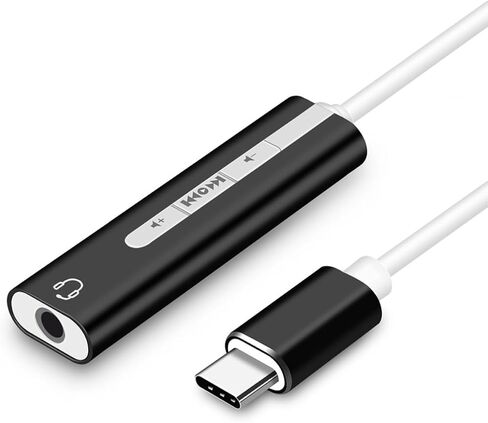 ibasenice USB 3.1 Sound Card 7.1 Surround Audio Adapter with Volume Control Buttons, Sturdy Aluminum Alloy, Plug-in Mic and Earphone Sound for Computer in Kuwait