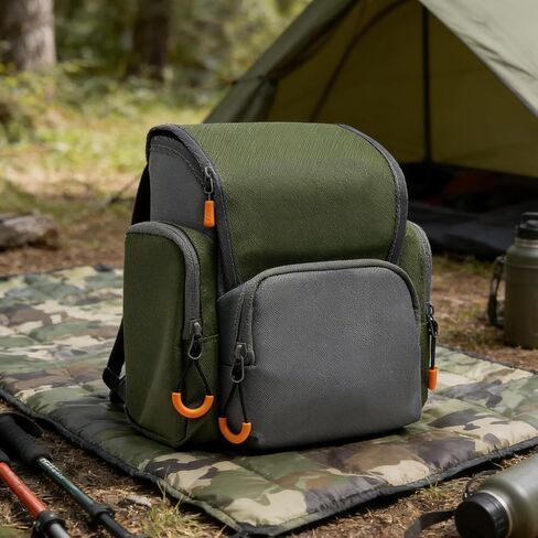 Binocular Harness Chest Pack w/Rangefinder Pouch &Rain Cover for in Kuwait