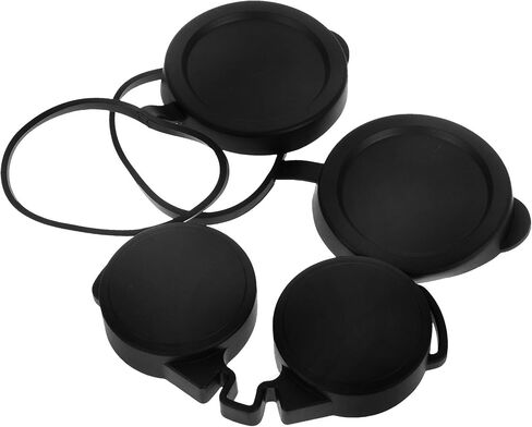 3pcs Binocular Lens Caps 50mm Rubber Protective Covers for Eyepieces in Kuwait