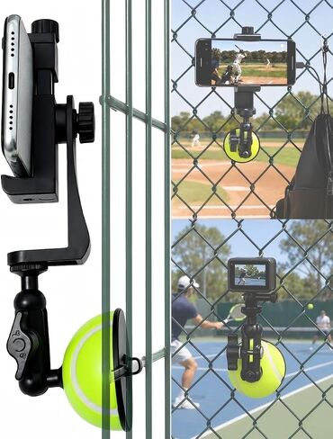 Fence Phone Mount for Baseball Softball Tennis Adjustable Phone Holder in Kuwait