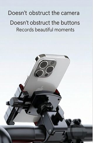 Bike Motorcycle Phone Mount Holder Compatible with all 4.5-7inch devices in Kuwait