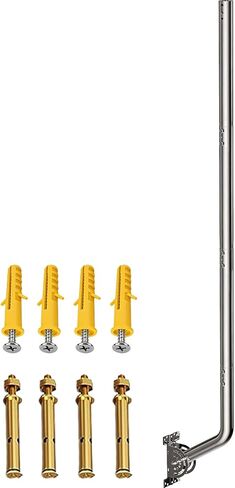 53" Antenna Mounting Pole,Heavy Duty Adjustable Pole Mount Bracket in Kuwait