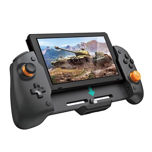 Nintendo Switch Handheld Controller Grip, Ergonomic Design & Dual Vibration in Kuwait