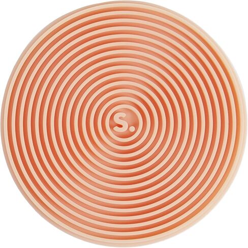 SPEKS Slabs Circle Groove Orange Textured Silicone Sensory Fidget Sticker in Kuwait