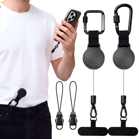 Sabary 2 Pack Anti Theft Retractable Phone Tether in Kuwait
