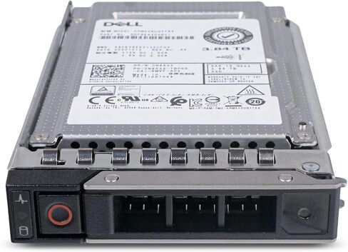 Dell 3.84TB SAS 12Gb/s TLC 2.5in Enterprise PowerEdge Read-Intensive SSD for: R660, R760, R860, R960, R6615, R6625, R7615, R7625, R360, R560 0N85XX G16 (Renewed) in Kuwait