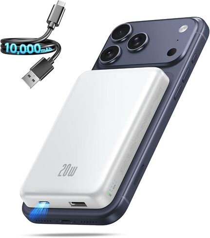 Portable Charger for Magsafe Power Bank, 10000mAh Magnetic Phone Charger in Kuwait